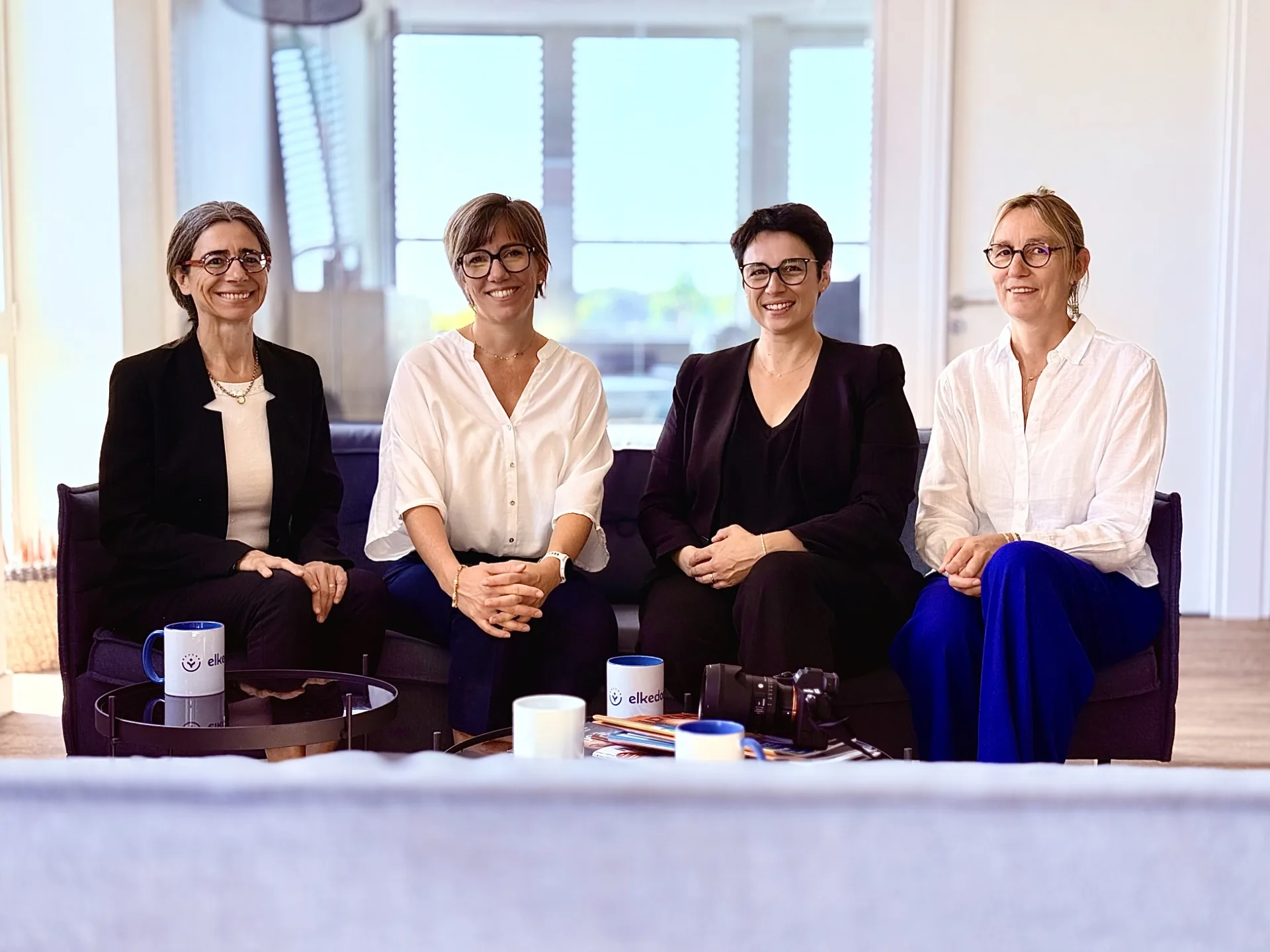 Elkedonia Leadership Team Elkedonia's Leadership Team together at the company's offices